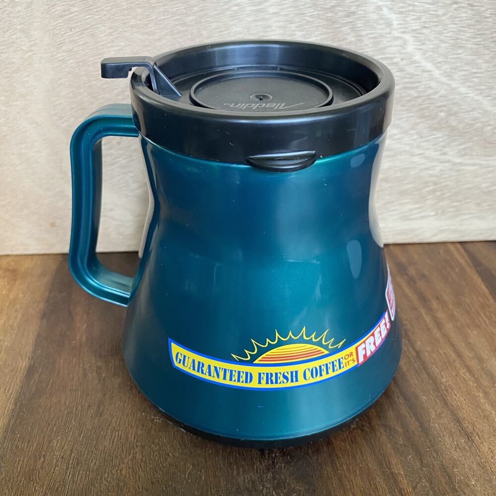 Vintage Speedway Starvin Marvin Club Aladdin 20 oz Travel Mug Coffee Cup - Picture 3 of 6